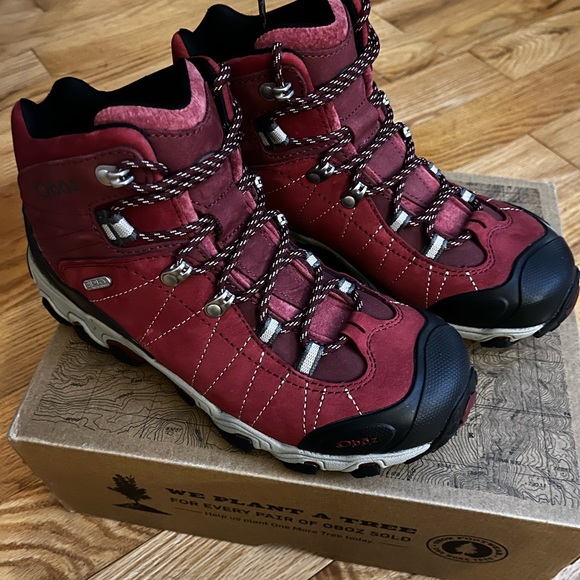 Oboz Shoes New Oboz Bridger Mid B Dry Waterproof Hiking Boots 85